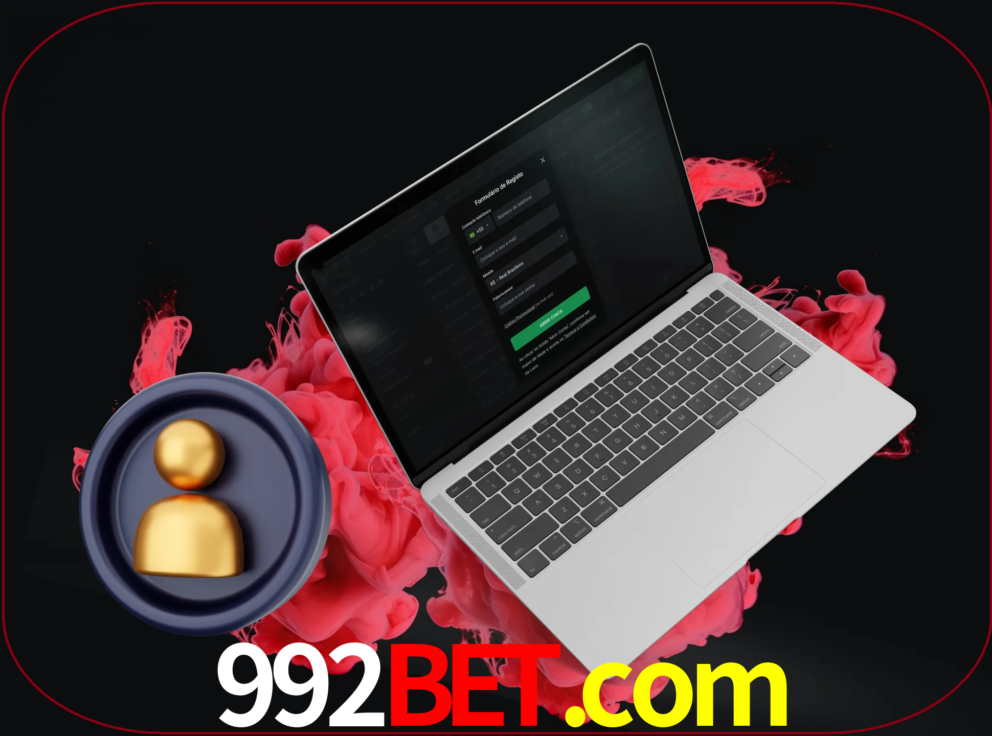 No cabeçalho do site 992bet, clique no botão que o levará a um formulário especial onde terá de introduzir as suas informações actuais.