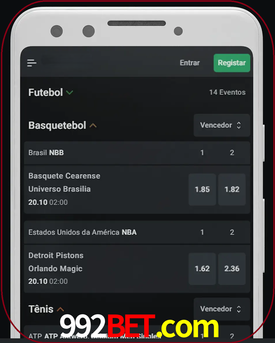 Aposte e assista aos esportes em formato ao vivo.